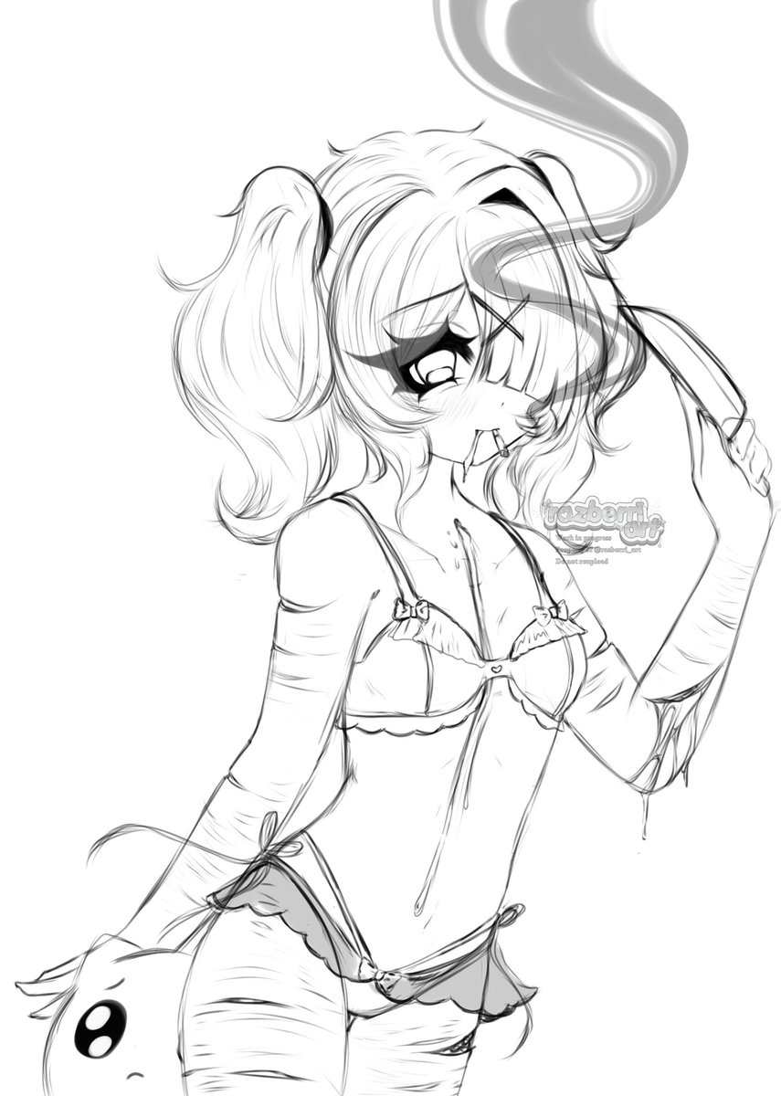 Razberritart's tweet photo. Ame chan ep 11 sketch #NEEDY_GIRL_OVERDOSE #NEEDY_pic https://t.co/iyiiReMLGO