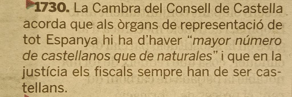 domenechsalvado's tweet photo. De la Cambra del Consell de Castella... fins a 'posa un toc borbònic a la teva vida' de la CatuÑa de Tothom... 😠
Extret de l'apartat <Efemèrides> del diari El Punt Avui de fa uns dies 🗞️ https://t.co/G0TcFSXPL8