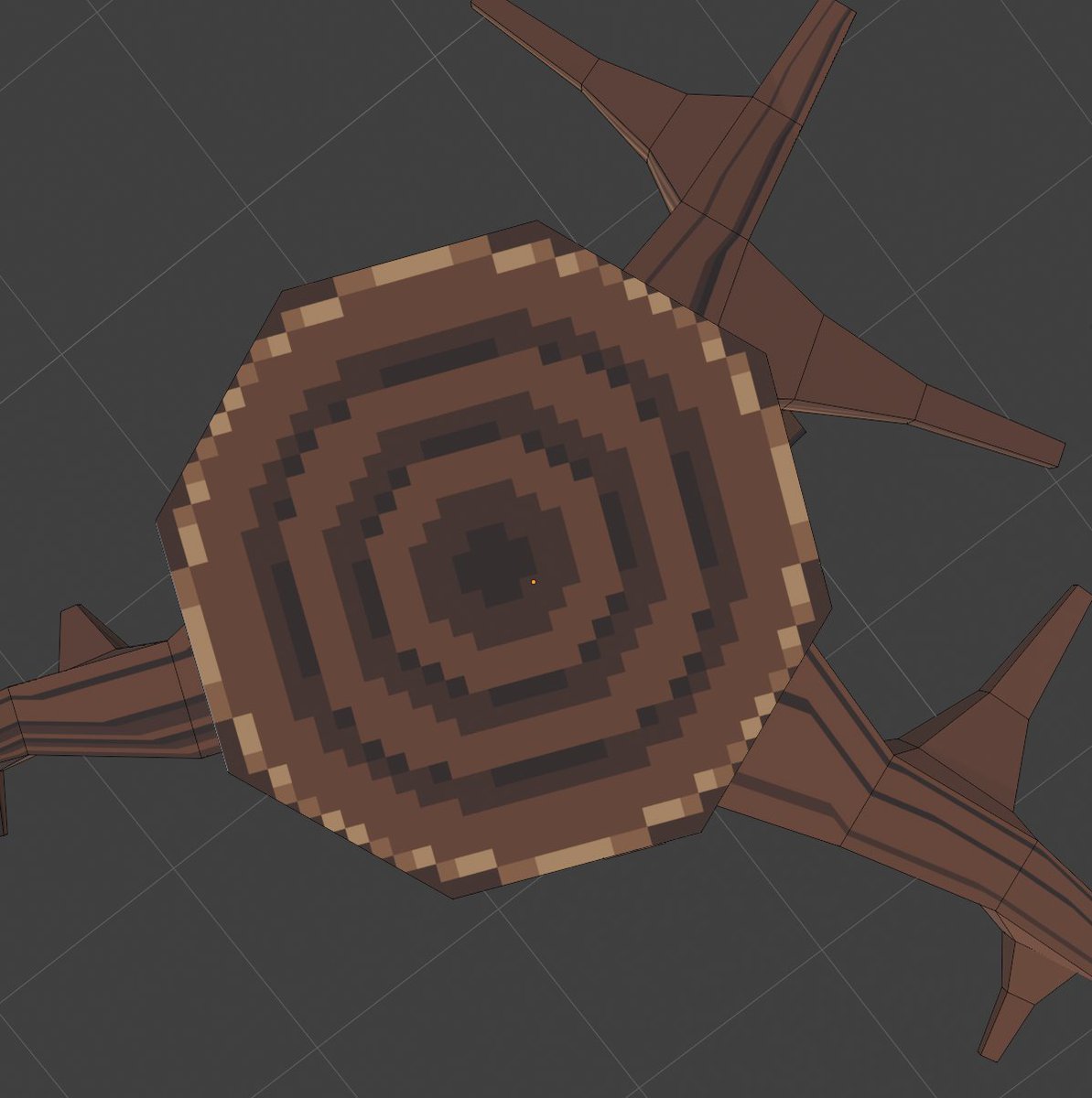 GoblinSpireDev's tweet photo. Rotating octagons to add circular textures.
#GameDev #IndieDev #Blender3D #LowPoly #3DArt #Tileset #GameAssets #Gothic #PixelArt #IndieGameDev https://t.co/JUfg84763i