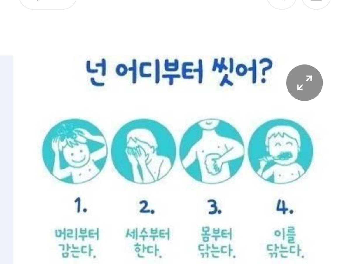 thinkingtree413's tweet photo. 어디부터 씻나요? https://t.co/QMkYPrslxG