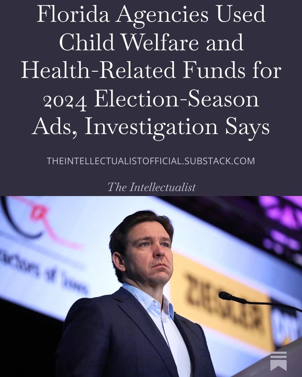 highbrow_nobrow's tweet photo. Investigation: Florida routed $35M+ through agencies to election-season ads opposing abortion and marijuana measures, tapping child-protection, public-health and opioid funds as records left totals unclear. https://t.co/mhgmyAt9Z2 https://t.co/LGLTkM18r6