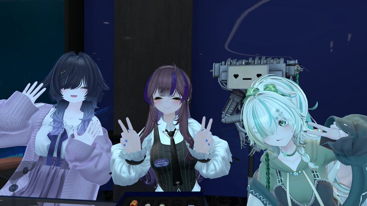 Solkun_vrc's tweet photo. 先週日曜日は #RainDrop_VRC の
第2回プレオープンの営業に
お邪魔して来ました～！💧✨️

オシャレな店内とかわいい
しずくさん達の接客がとても
良きで楽しめました～🙌

"ゼリーみたいなの"の
正体とはいかに、、、🤭 https://t.co/TlRRYHVLyp