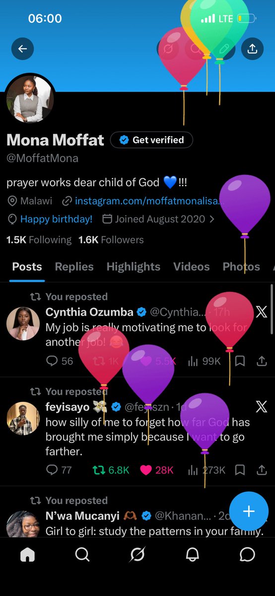 MoffatMona's tweet photo. Happy birthday to me 😘🥳 https://t.co/gJscJ2uawm