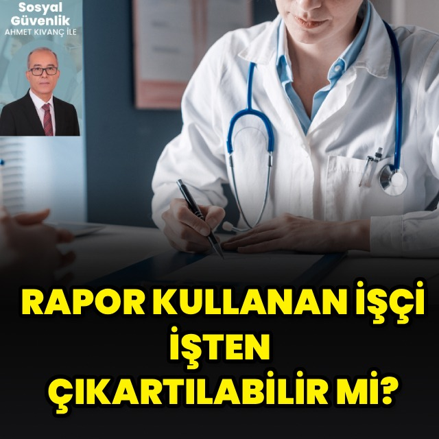 Haberturk's tweet photo. Rapor kullanmak zorunda kalan işçilerin işlerini kaybetmemek için bazı kurallara dikkat etmesi gerekir.

İşveren, işçinin aralıksız kullandığı rapor süresi kanunda belirlenen süreleri aşarsa işten çıkartabilir.

Kanundaki süre aşılmadığı halde işten çıkartılan işçi, 30'dan fazla işçisi olan iş yerinde çalışıyorsa işe iade davası açabilir.

Habertürk'ten Ahmet Kıvanç'ın (@ahmetkivanc)  haberi.. https://t.co/f0Ygs6vYYj