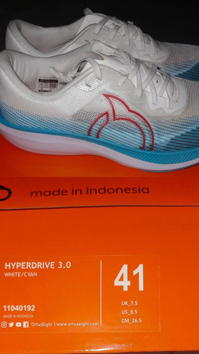 sZzaAsa's tweet photo. #wts Ortuseight Hyperdrive 3.0 warna white/cyan
Size 41
BNIB open 600 nego, shopee ready
dijual krn kekecilan https://t.co/0WY2smtcPp