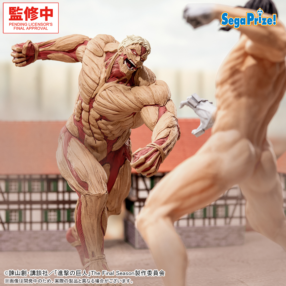 進撃の巨人(1) セガプライズ】 2026年12月登場予定 進撃の巨人 GigantiX ‐ライナー