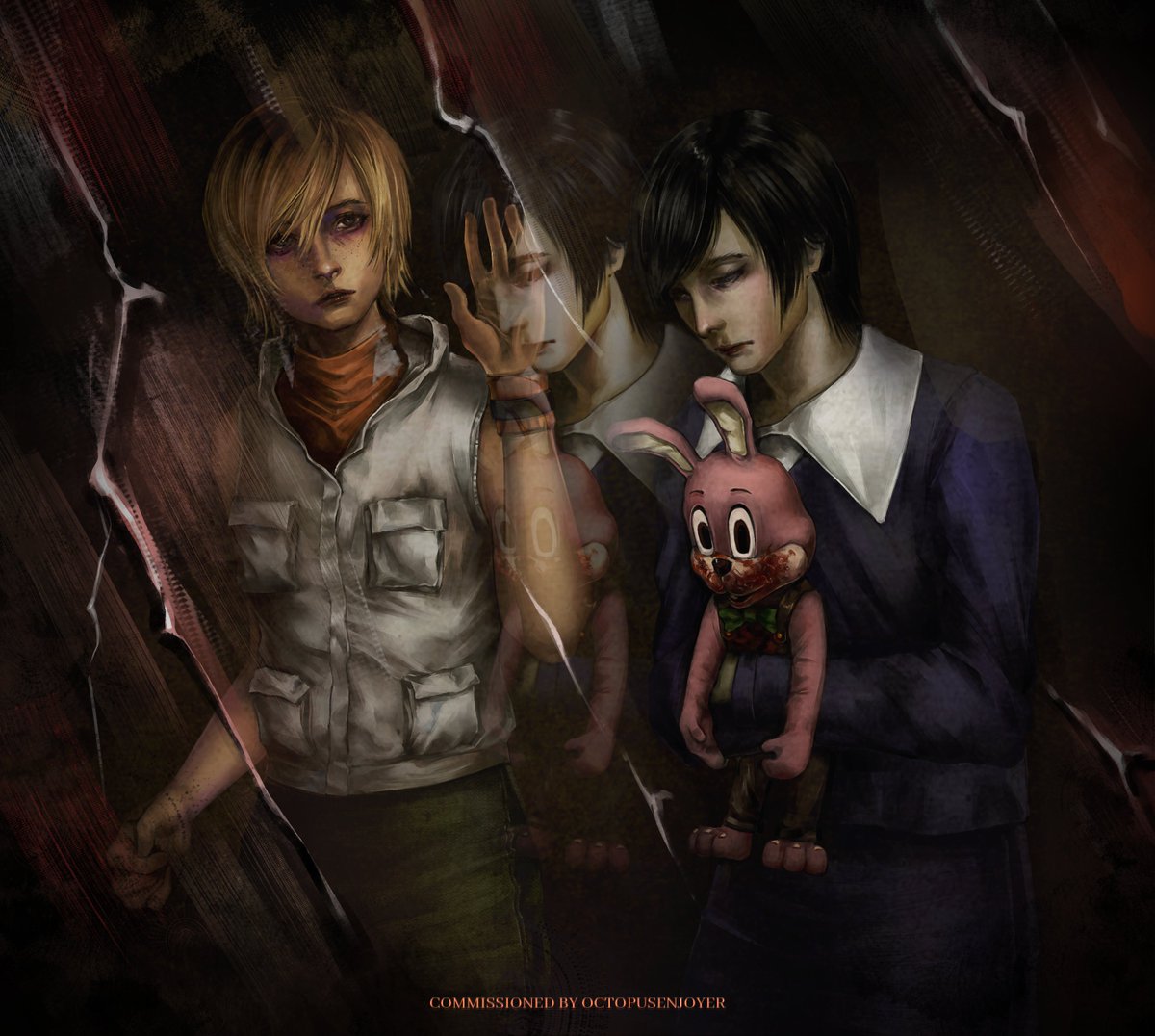 Akiyorineca's tweet photo. Commissioned by Octopus Enjoyer
#silenthill #silenthill3 #fanart https://t.co/bQDwBWP4BL