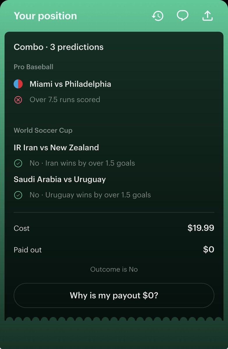 Ttech_bull's tweet photo. Can’t catch a break, Fraudulent Mets and Miami vs Philly misses by 1 run👎
#mlb #sportsbet #kalshi #picker #playerprop #spread #gamble https://t.co/n3ZAoTK1Sk