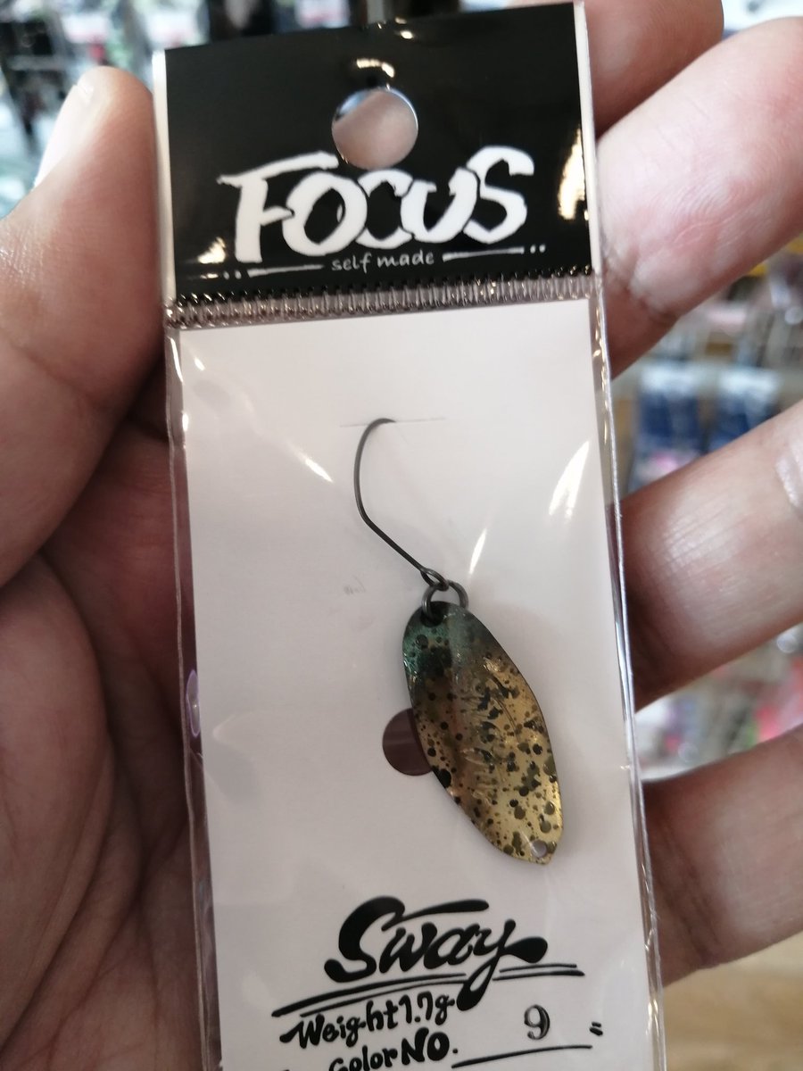 ttitentyo's tweet photo. 【エリアトラウト���

フォーカスのスウェイ1.7g入荷☺
今なら全色あり！！
大人気FOCUS！！
SWAY要チェック！！

ネットショップに掲載済みです☺

アンデッドファクトリーのレム23HFSR入荷☺
今の時期にまさに釣れちゃうやつです☺

こちらは少ししたらネットショップに掲載します！！

どちらもお早めに☺

https://t.co/rBD6pUExBe
