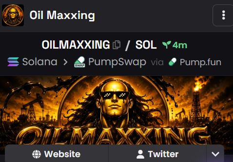 OILMAXXING's tweet photo. @dexscreener  Paid $OILMAXXING

https://t.co/vTue4Xa6zF https://t.co/kjBdCQKrA7