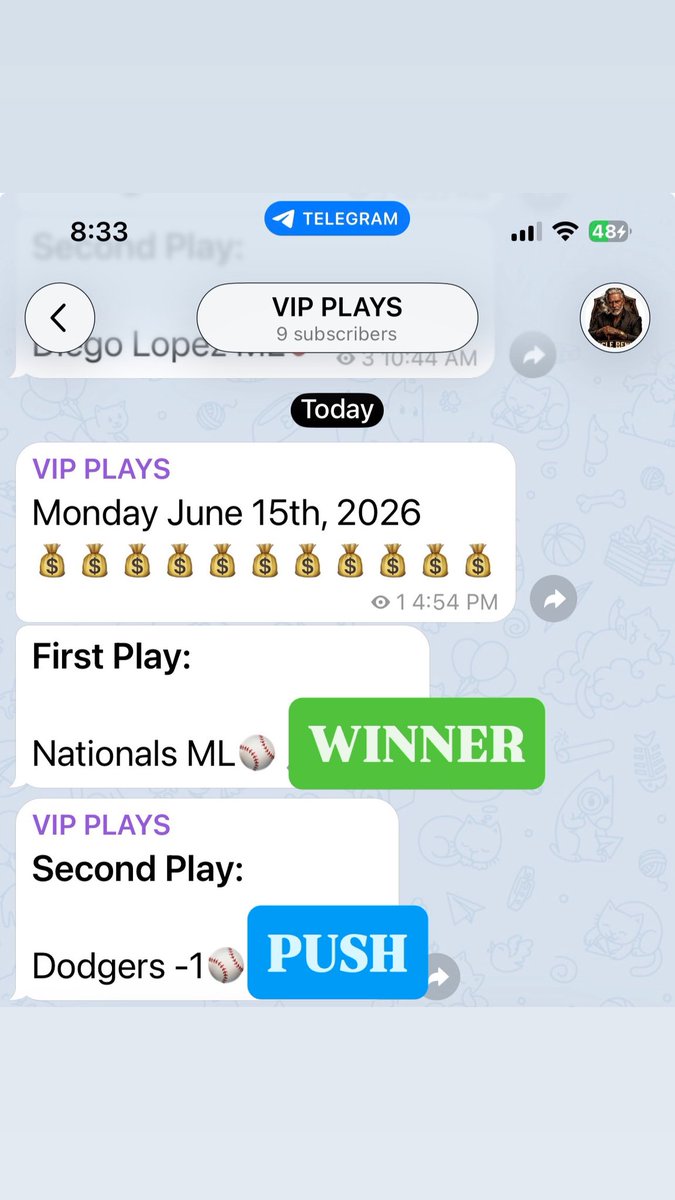 unclebennysbets's tweet photo. Sweeeeep'em BOYS!!
#Gambling𝕏 #parlay #sportsbetting https://t.co/WfizLuvUIo