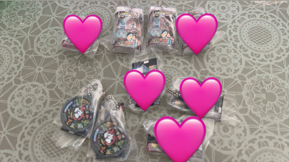 ran_919's tweet photo. 交換
妖怪ウォッチ ミニチュアパッケージコレクション ガチャガチャ

譲妖怪ウォッチプロトタイプ×2
    妖怪メダル第1章×2

求 DX妖怪ウォッチ 妖怪ウォッチフミちゃん
各1

コンプ目的になります。
代行により、 郵送に少しお時間頂きます。
纏めての方優先です。

気軽にお声かけください。 https://t.co/ELAwoHmfJ1