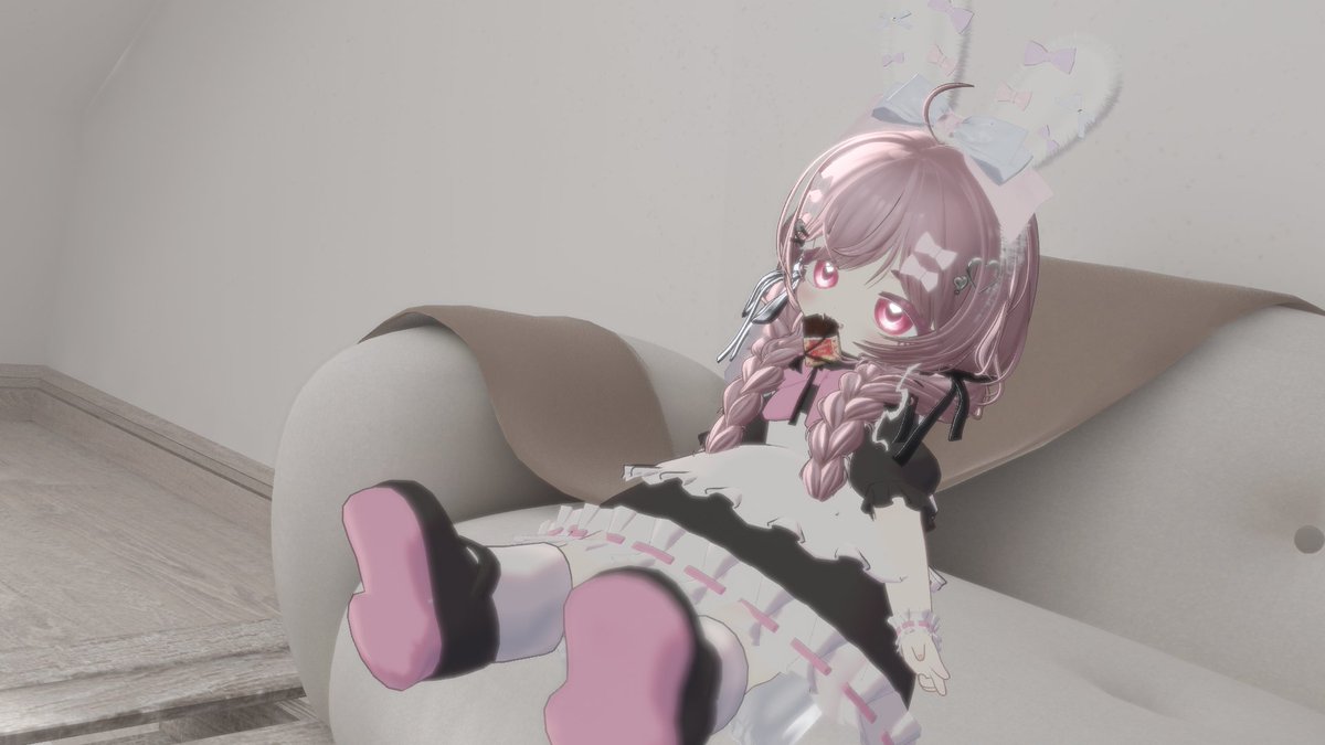 majinkun_waai's tweet photo. #アリエスくん #VRChat 
PINK🐰🩷 https://t.co/WRf3s5oWIZ