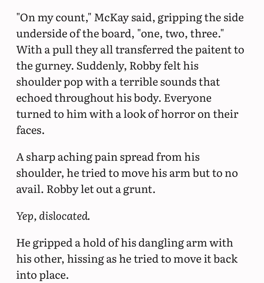 nubben01's tweet photo. fuck it… *makes robby have my connective tissue disorder* https://t.co/xazEPTpFfD