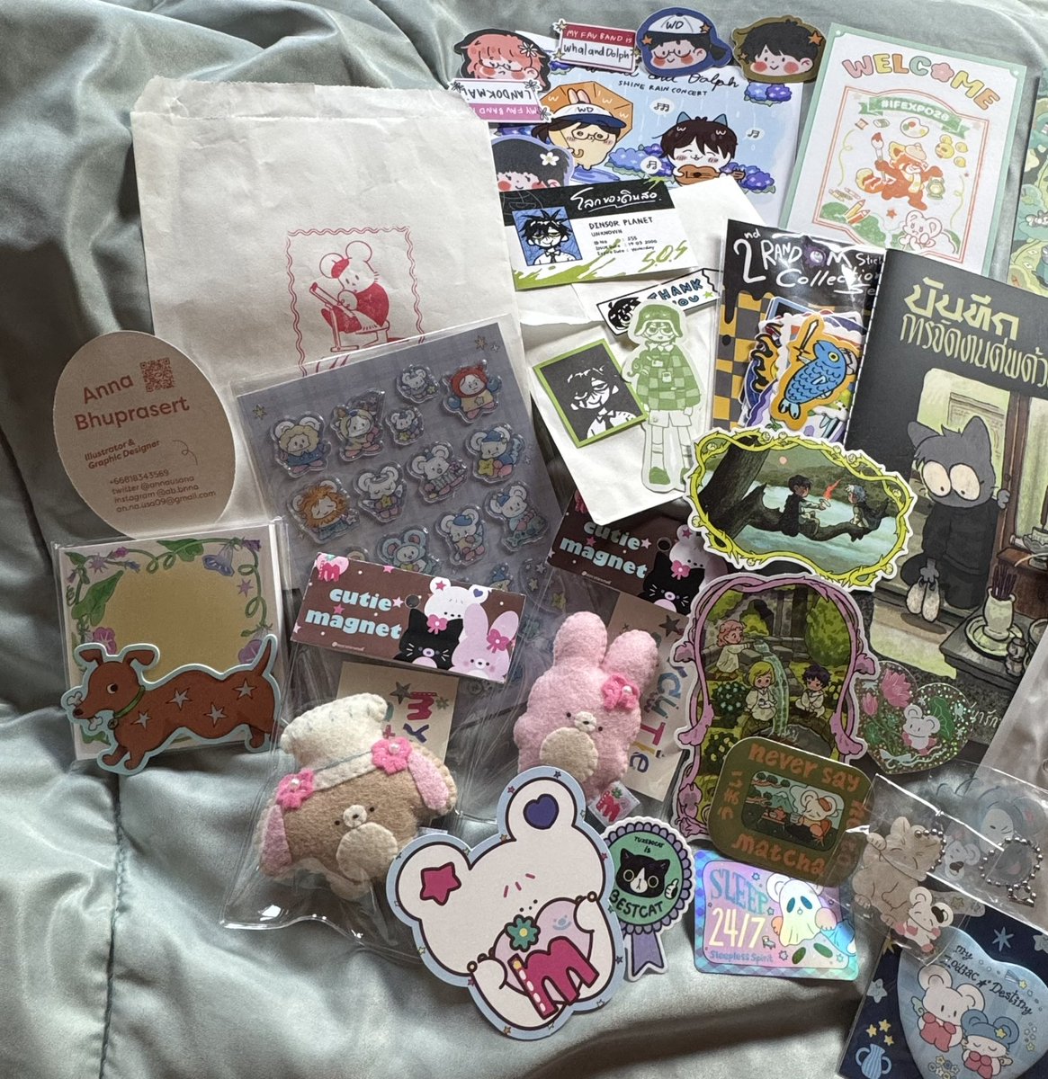 _____JAN_______'s tweet photo. What I got from #IFEXPO26 ᕦ(ò_óˇ)ᕤ https://t.co/0ORJ9WDnHp