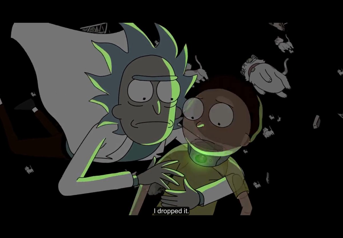 nothingnew_087's tweet photo. To say that Morty hasn't developed at all in his perception of Rick is an understatement. In previous seasons, Morty had to wonder if Rick loved him, and the answer now is clearly yes, very much, more than anything else. But now the real question, does it really matter? https://t.co/IJgvOmhIIs