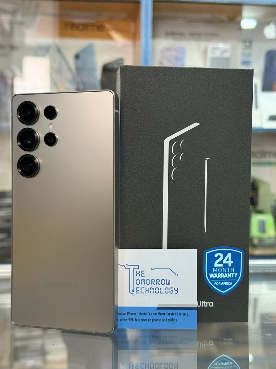 TheTomorrowTech's tweet photo. 🔥 SAMSUNG GALAXY S25 ULTRA 🔥

📱 Samsung Galaxy S25 Ultra

• 12GB RAM | 256GB Storage @ Ksh.116,500
• 12GB RAM | 512GB Storage @ Ksh.135,500

📞 0705 596 611

 #MainaAndKingangi @ItsMainaKageni @Classic105Kenya 
2 Billion Victims Compensation Cape Verde IHate That ILoveYou https://t.co/cEO13k8igs
