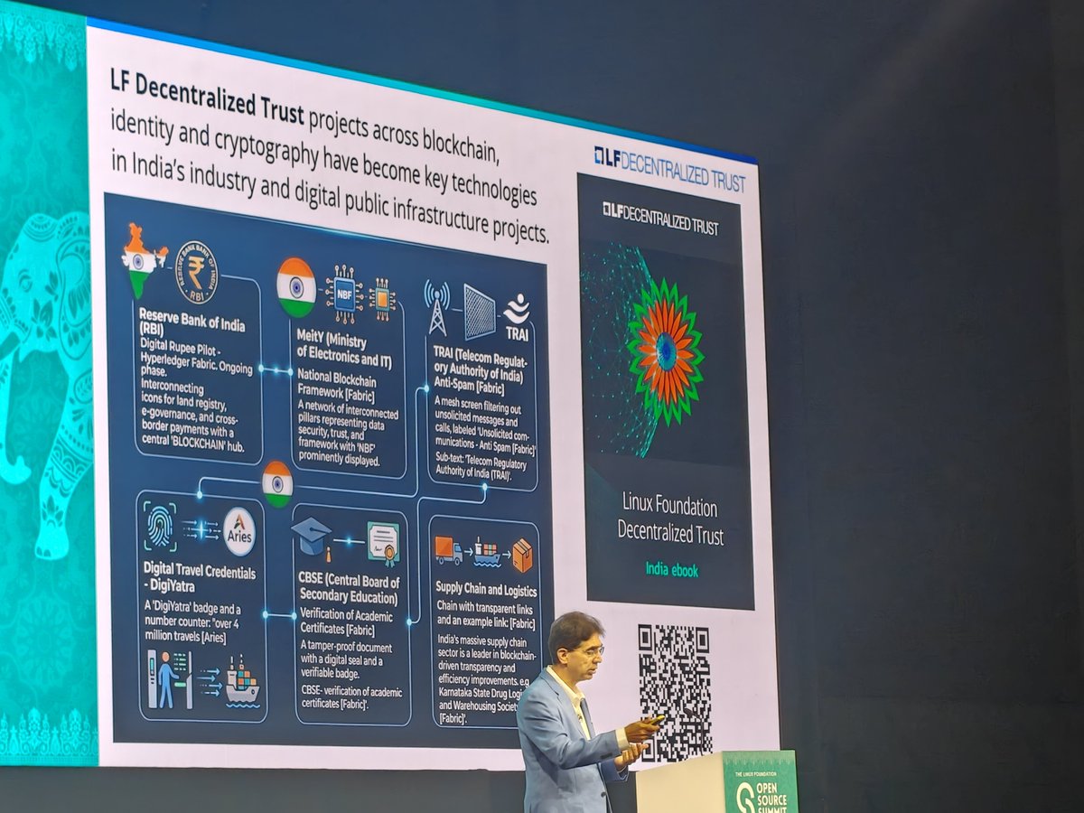 augvcor's tweet photo. @ArpitJoshipura @AgenticAIFdn "India is at a once-in-a-generation inflection point." ๐ฎ๐ณ
Arpit closing out the keynote with a massive call to action: move beyond consumption. It's time to contribute code, collaborate, and lead global standards from India.
#LFIndia @linuxfoundation https://t.co/A9Z9uOLaek