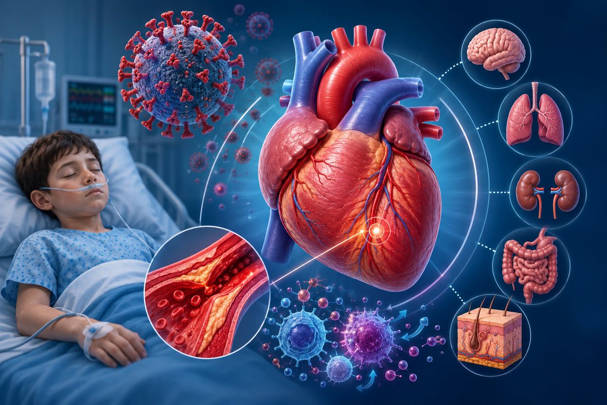 fortunejournals's tweet photo. MIS-C continues to challenge pediatric care—especially when the heart is involved. This case report highlights coronary complications linked to SARS-CoV-2 and reinforces the importance of early diagnosis and multidisciplinary management. A must-read for clinicians navigating post-COVID pediatric inflammation.

https://t.co/G1vAZFpup1