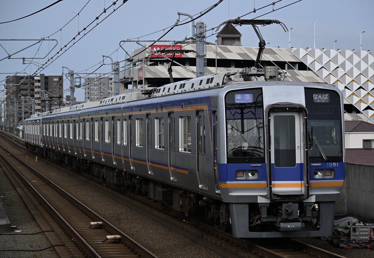 2099MK's tweet photo. 今日の南海本線の準急めっちゃあたりやん https://t.co/airByLcGpT
