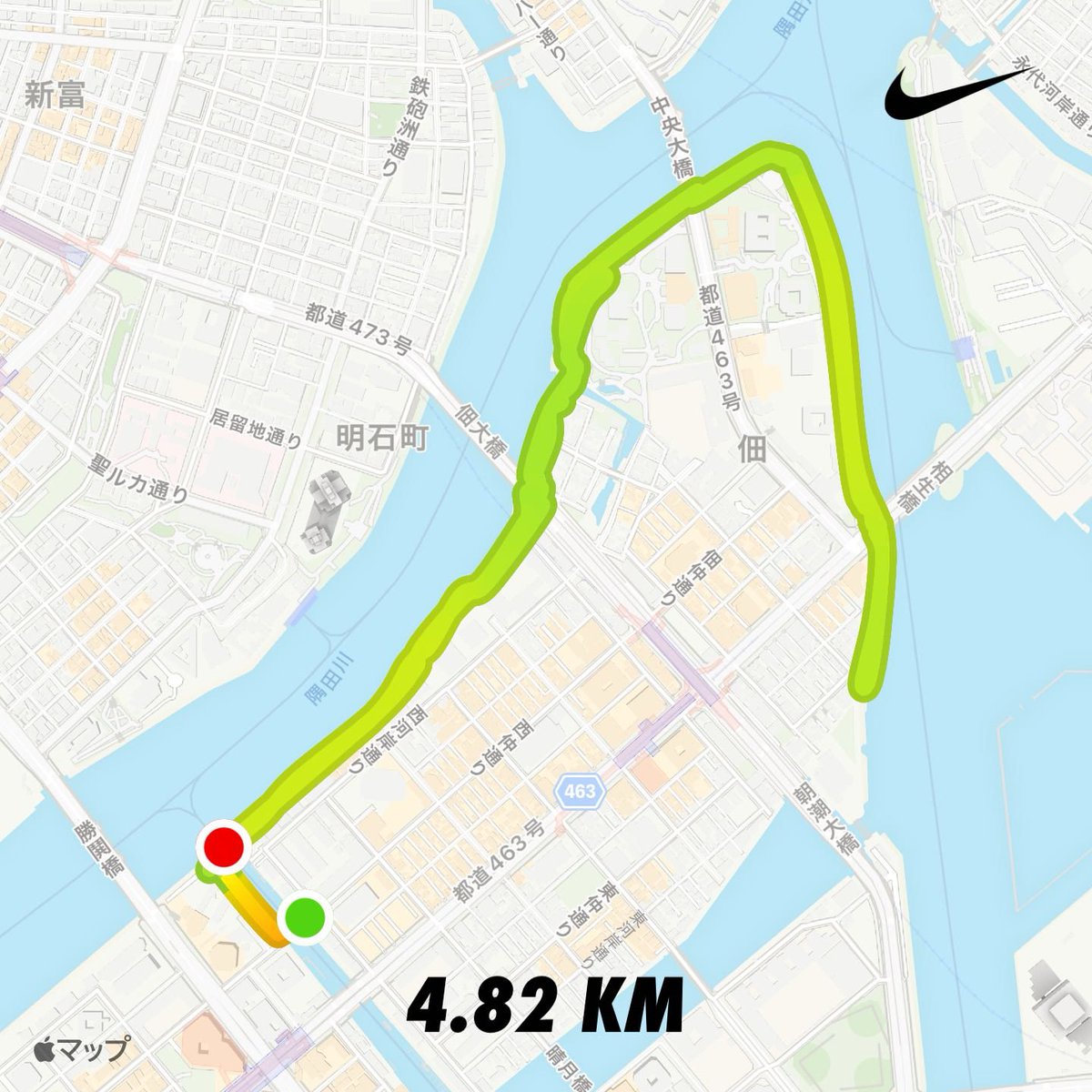 fiddichi's tweet photo. 4キロラン
#JustDoit #ラン https://t.co/lW75cZYeu6