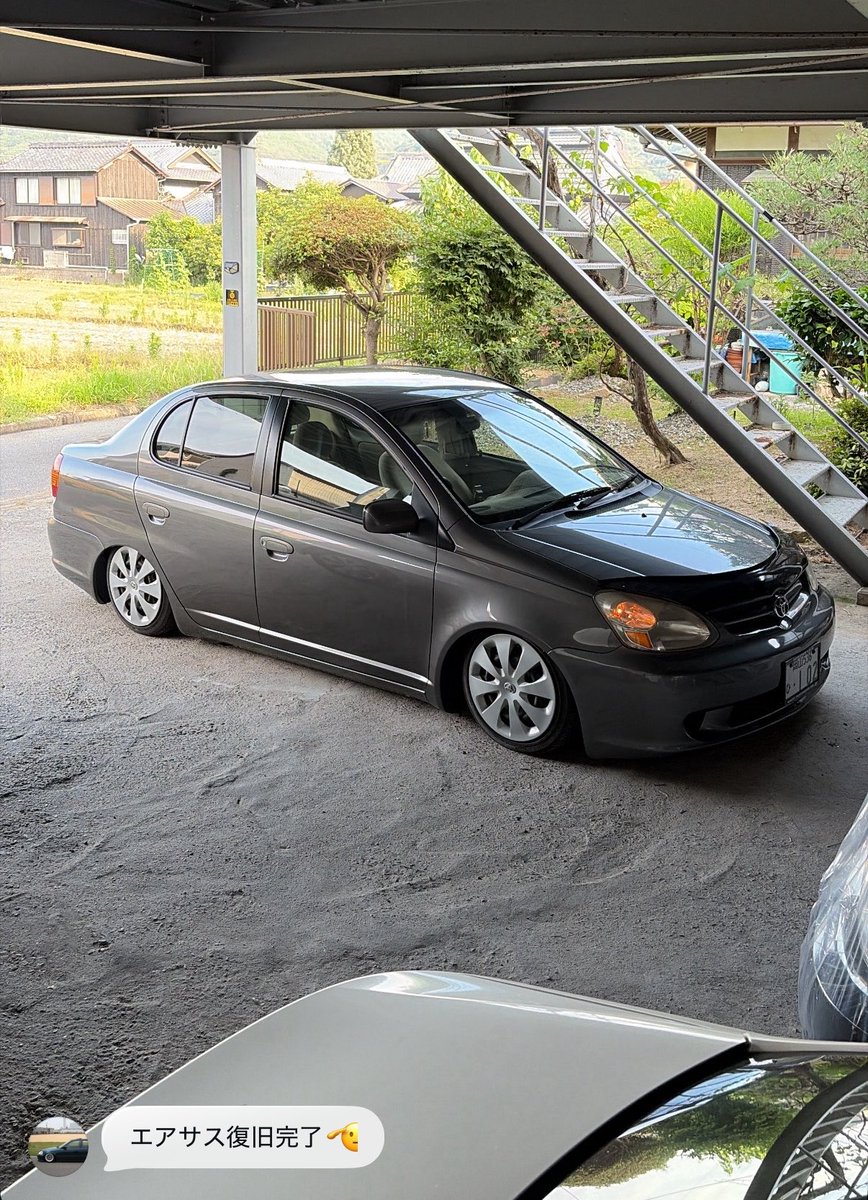 21__tt__'s tweet photo. エアサスおかえり🥹🤍
様子のおかしいファミリーカーの完成👶🏻🚗

いつも作業してくれて、ありがと🫶🏻
@k3kvv 
@ootaco_nb6c https://t.co/C5D9t29fkG