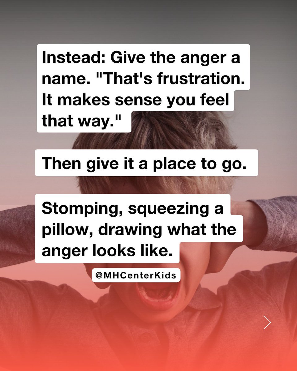 MHCenterKids's tweet photo. If your child struggles with anger, it's not a behavior problem. It's a skills gap. And skills can be learned.
You're not teaching them to never get angry. You're teaching them that anger is a visitor, not a villain.
#angermanagement #copingskills #angrykid #parenting101 #emotionalregulation
