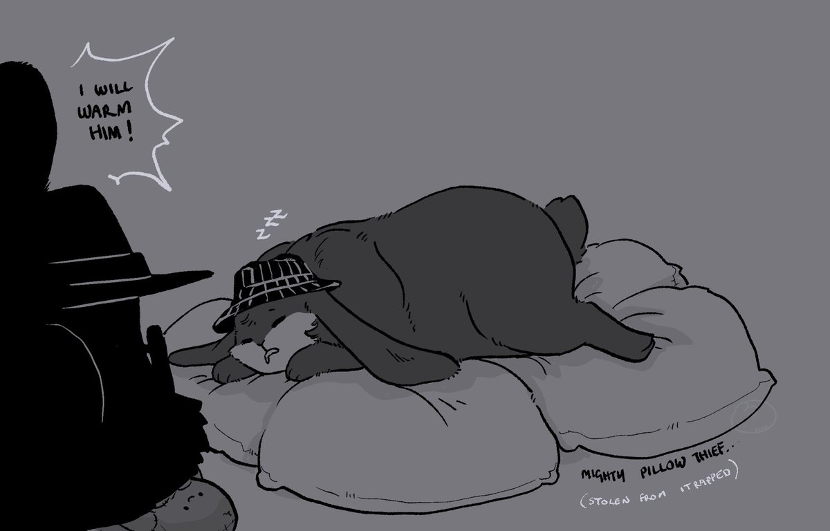 Kina_Sky_Chaos's tweet photo. 1/2
Chance will ty his hardest but he just too small😆

#doublefedora #forsakenbunnies #forsakenroblox #robloxfanart https://t.co/xSwXIiiLWV