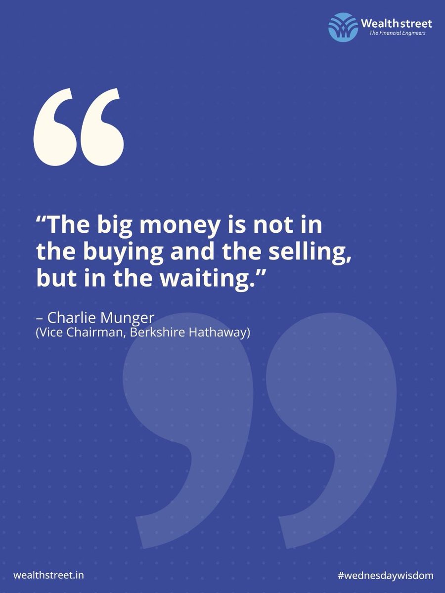 WealthstreetFin's tweet photo. Patience may not be exciting.

But it’s still one of the highest-returning investment strategies ever created. https://t.co/TlOnRV69Ud