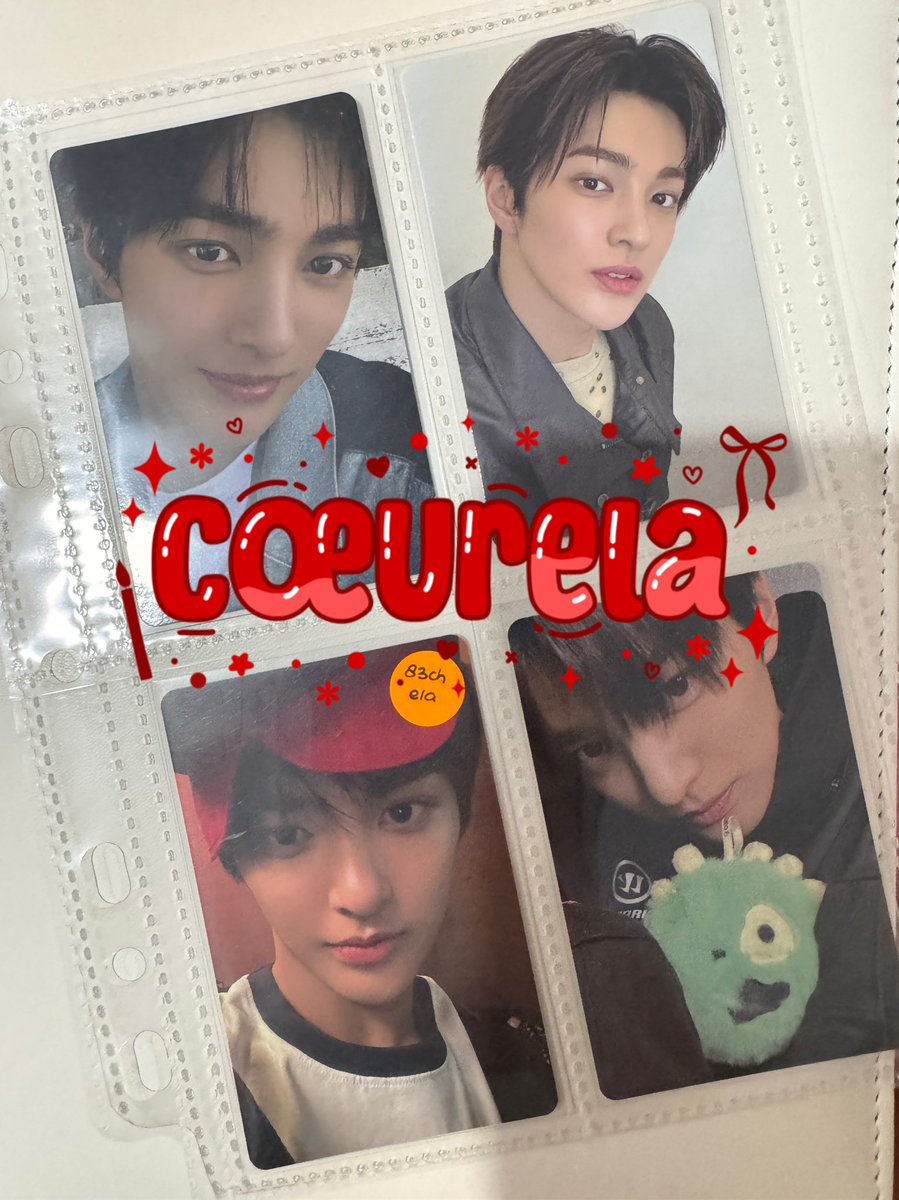 coeurela's tweet photo. help rt
wts want to sell
 
offer no lowball ☺️

rd ina
🏠 sulut

✅🍊
❌ admin &amp; pack 

#cortis #corsell #cortis #keonho #seonghyeon #sean #kono #cortisell https://t.co/6kbuyXKNAa