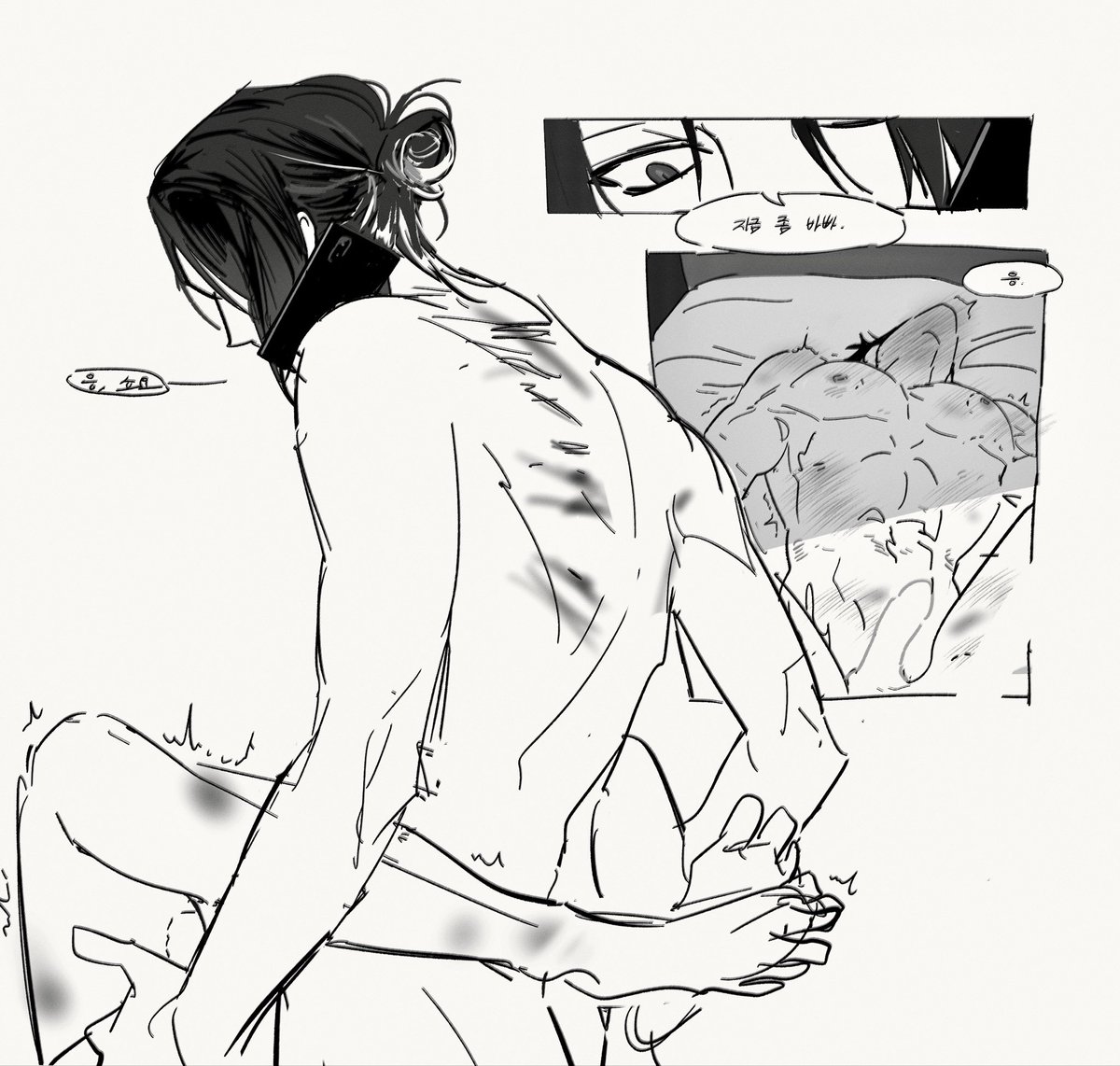 hahahahathat's tweet photo. 켄쿠로🔞 #研クロ https://t.co/aievc5H5K1