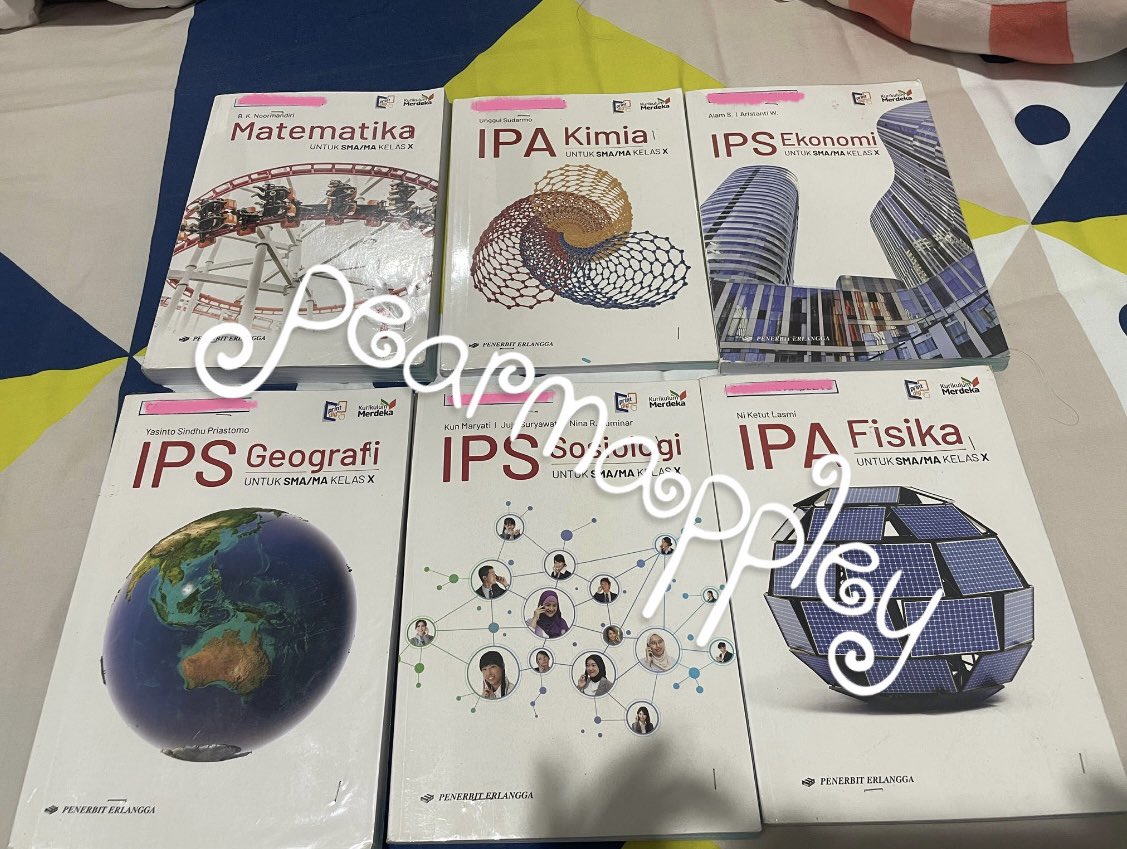 pearmappley's tweet photo. 🧸wts || want to sell📚

Preloved buku modul Erlangga Kelas 10

📍 Jakarta Utara
💸 price? 20k/pcs
🔎 condi? good condition, dm for details (beberapa sudah dicoret) sdh disampul
> Matematika, Kimia, Fisika, Ekonomi, Geografi, Sosiologi

🏷️ wts wtb buku TKA kelas XI snbp utbk https://t.co/GCXvHPMjqb
