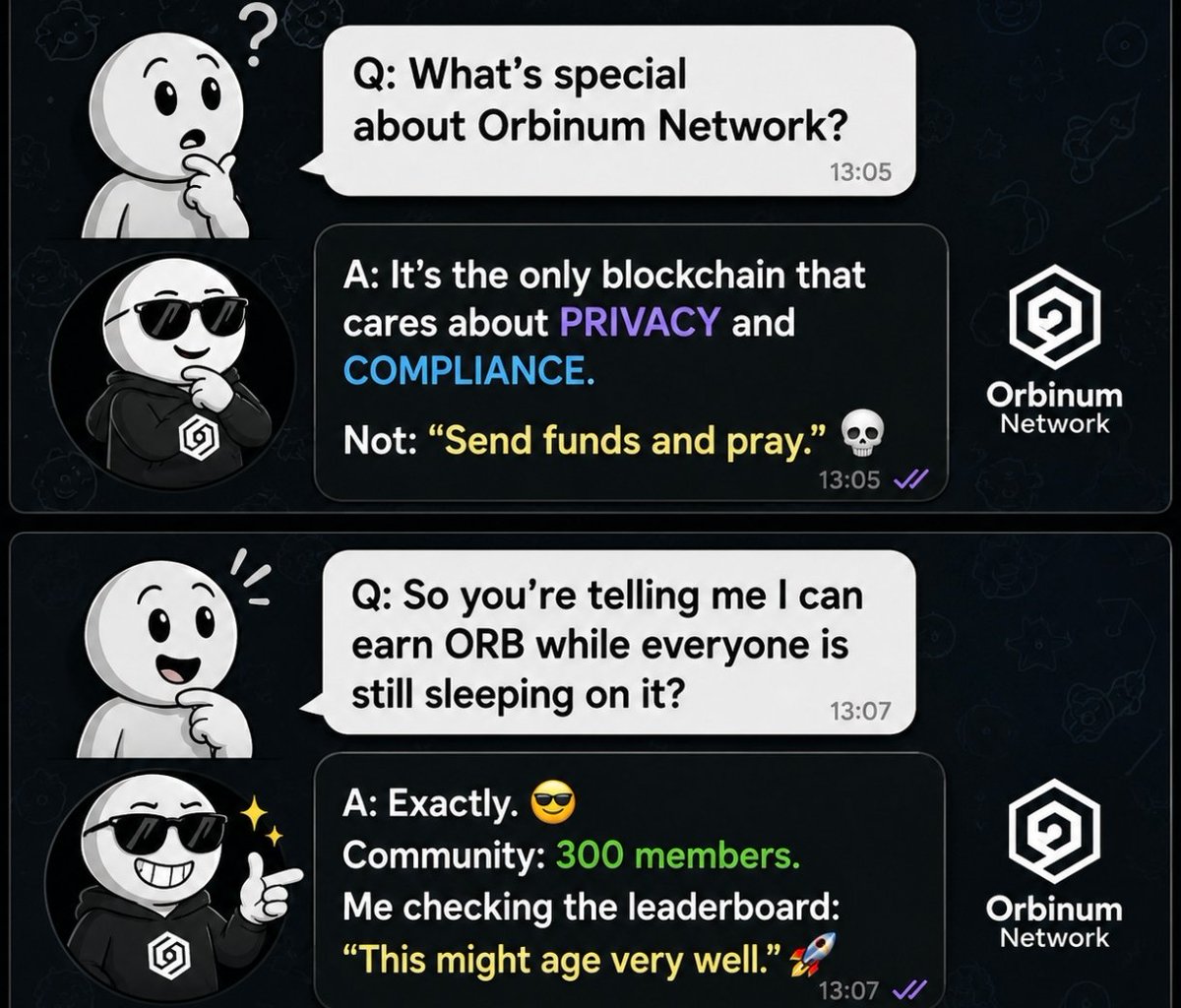 xsevenpro's tweet photo. #Orbinumnetwork #orb #meme https://t.co/f79nRXK49L