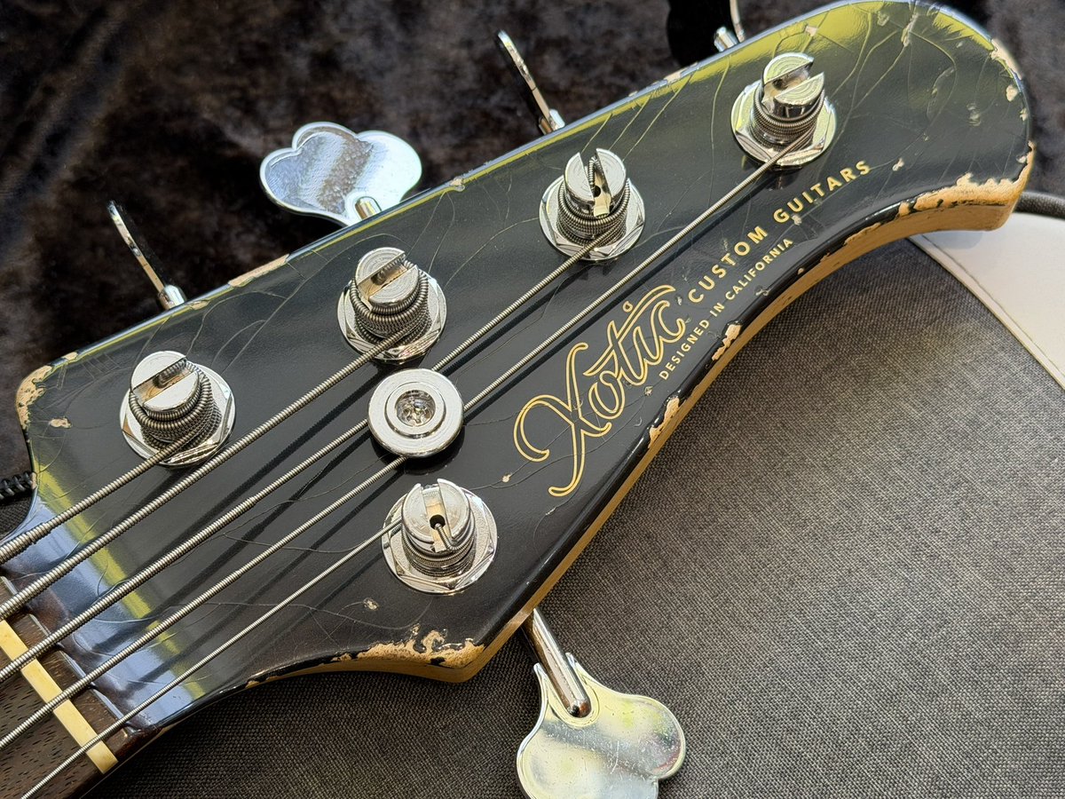 Xotic XJ-1T 5st Mercedes Blue Heavy Aged Matching Head #3555（新品 