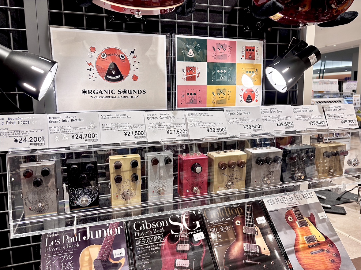 エフェクター紹介】 島村楽器モラージュ菖蒲店では『Organic Sounds