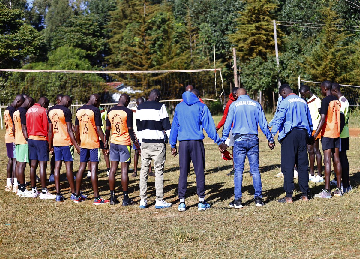 Trailblazersvc's tweet photo. From club volleyball to community impact.
A section of our players will spend the day at Lelmokwo Boys High School, sharing skills and experience through morning and evening training sessions as the team gears up for the Nandi County Games.

The future is bright. https://t.co/FWo3UJOU6L