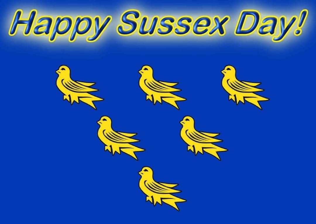 CoolTownCrier's tweet photo. Wishing you all a very Happy Sussex Day today.
@BBCSussex @Sussex_World @SussexStories @PHarry_Meghan https://t.co/c4UL06EQtg