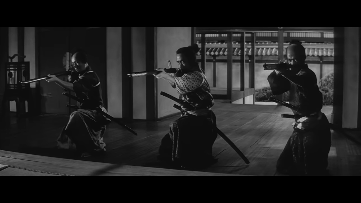 kalassh68's tweet photo. 映画『切腹』のクライマックスで種子島が登場するのを、友人が“緊急銃猟”と表現していたの面白い https://t.co/U9iLVEqgzV