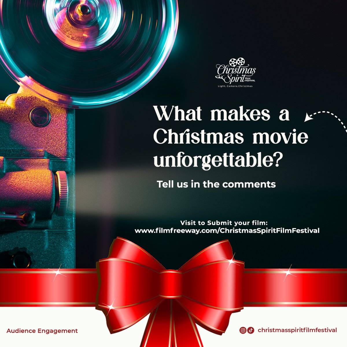 ChristmasS11858's tweet photo. What makes a Christmas movie unforgettable?
Is it the nostalgia, the song, or the family magic? Tell us in the comments!
Submission is still ongoing for filmmakers, scriptwriters, and songwriters:
👉 https://t.co/YOLRh4D15I
#CSFF #IndieFilm #Faith #GodIsLove https://t.co/cXoVPL13xz