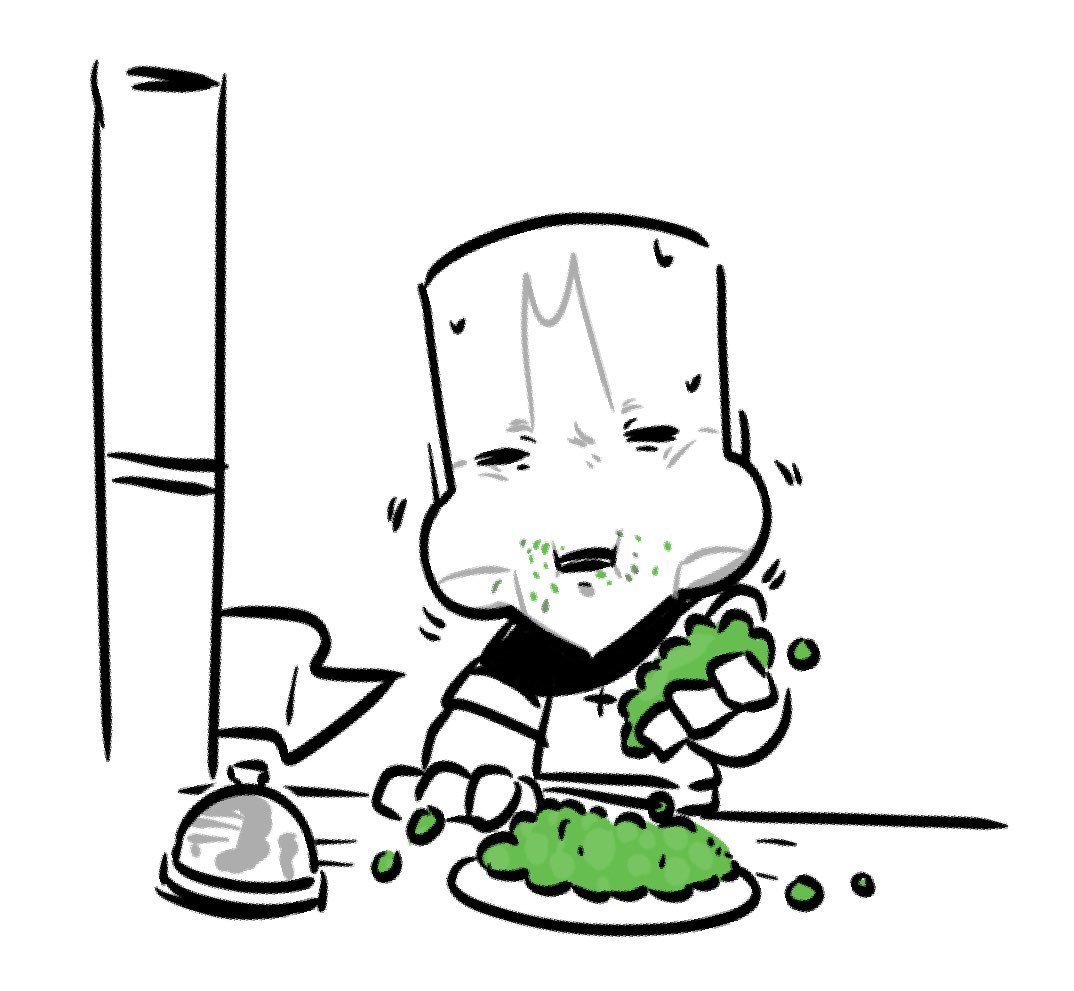 KissForGreeen's tweet photo. #castlecrashers 
doodle https://t.co/YPq4g4BNsI