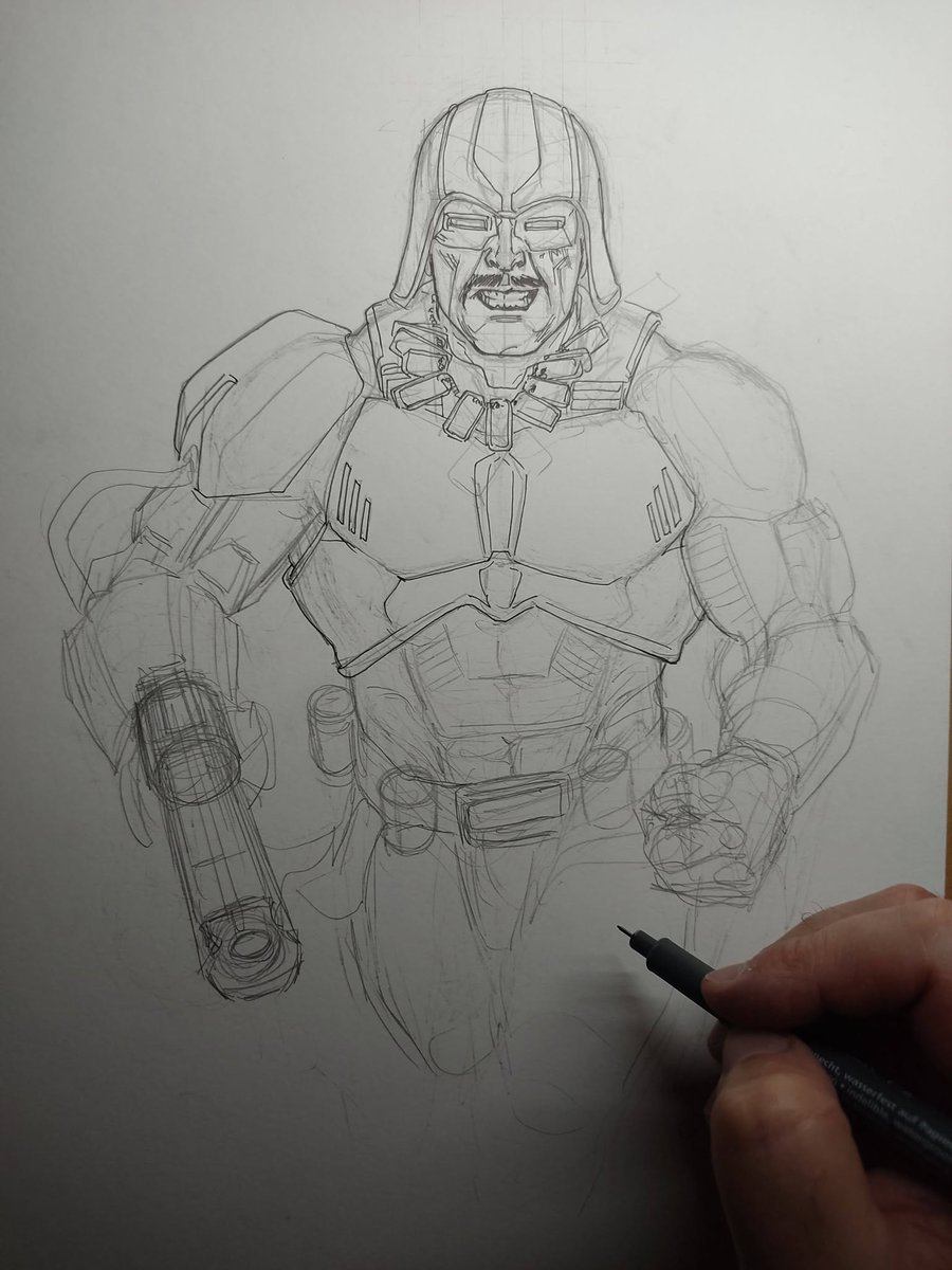 marcofodera's tweet photo. #comics #commission #gijoe #saldapress #originalart #Skybound #imagecomics Major Bludd #portrait #precommission https://t.co/lqR5b7OH3F https://t.co/5ytl8oCQI3