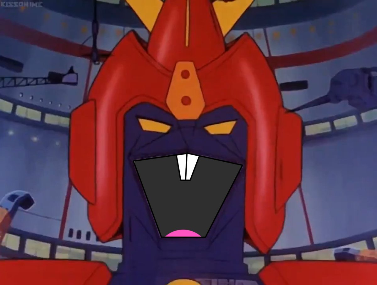 xtrinsync's tweet photo. They have a frame of Voltes V without the faceplate and it just looks like this to me https://t.co/KeTbNGoKcM