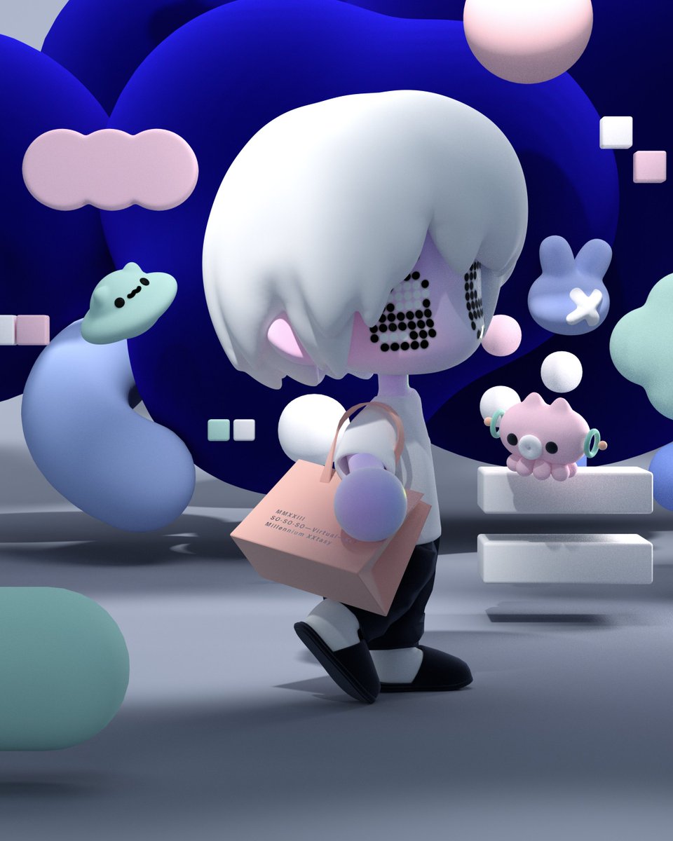 sssooomii's tweet photo. 🍙
. 
#デザイン #イラスト 
#c4d #b3d #3dcg 
#illustration https://t.co/7lB6pBj93h