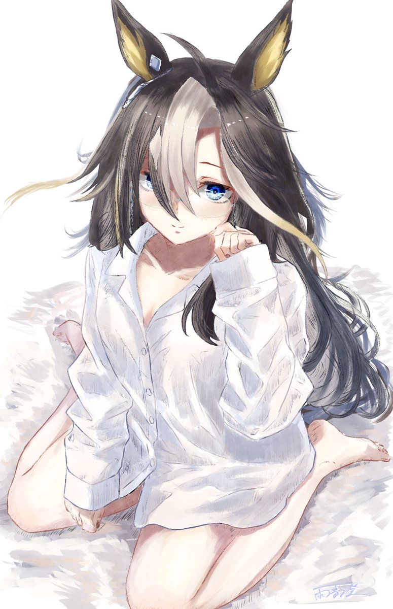 UonchoRS's tweet photo. 彼シャツウマ娘のイラストがもっと増えたらいいなぁ、と思うんですよ
#ドリームジャーニー https://t.co/EthOEvKZCZ