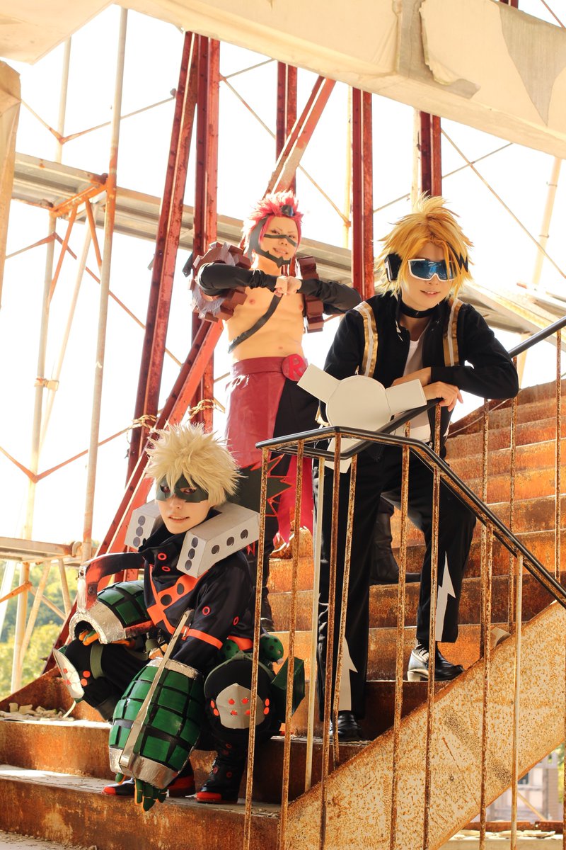 s0ramar0_a11's tweet photo. ※コスプレ

MHA

爆豪 @guric0 
切島 そらまろ
上鳴 @aloe_r 

Thanks Photo @dekokenn https://t.co/bpqicIChXC