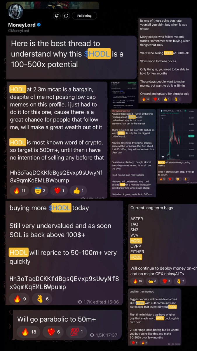 rotordanGDP's tweet photo. @MoneyLord Where did your @Panther_100x fomo wallet sent his $HODL bag? Stop saying you have infinite conviction when you don't https://t.co/iujwOgMzjr