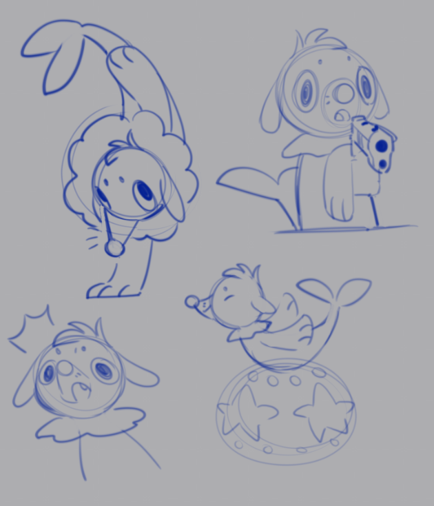 AoiTheMew's tweet photo. popplio stuff xD i love the gun one https://t.co/E0fr56WKNi