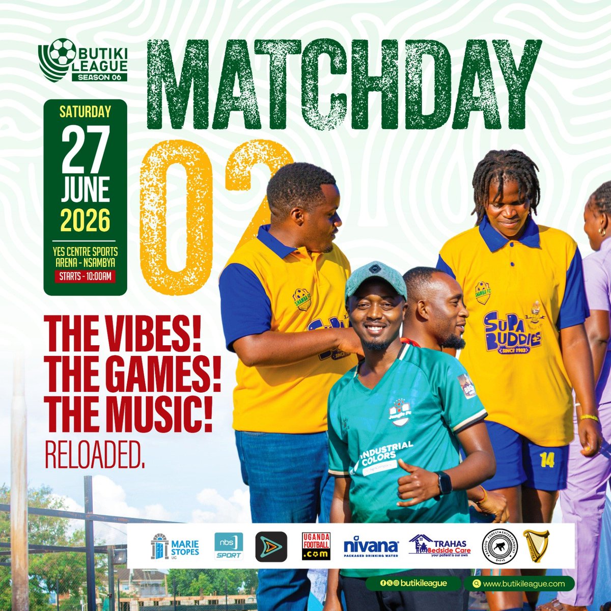 NBSportUg's tweet photo. The games, the music and the vibes - all on the return of the @Butiki_League for GameDay 2 of Season 6 pm June 27th, at Yes Center, Nsambya. 

#BLS6 #NBSportUpdates https://t.co/aNkpuqbtPQ