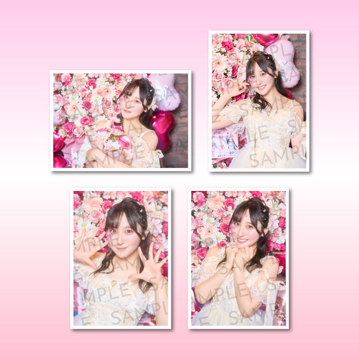 Moooveworld's tweet photo. お知らせ🎀✨
　　　　━━━╋

愛梨ここ卒業を記念して、卒業公演衣装のブロマイドセットの販売��開始しました🫧

Ⓜ️6/20(土)23:59まで☑️
↪︎https://t.co/eWU99lPJtk

#Mooove!愛梨ここの卒業の記念にぜひ🩷 https://t.co/X9K1UpNqiO
