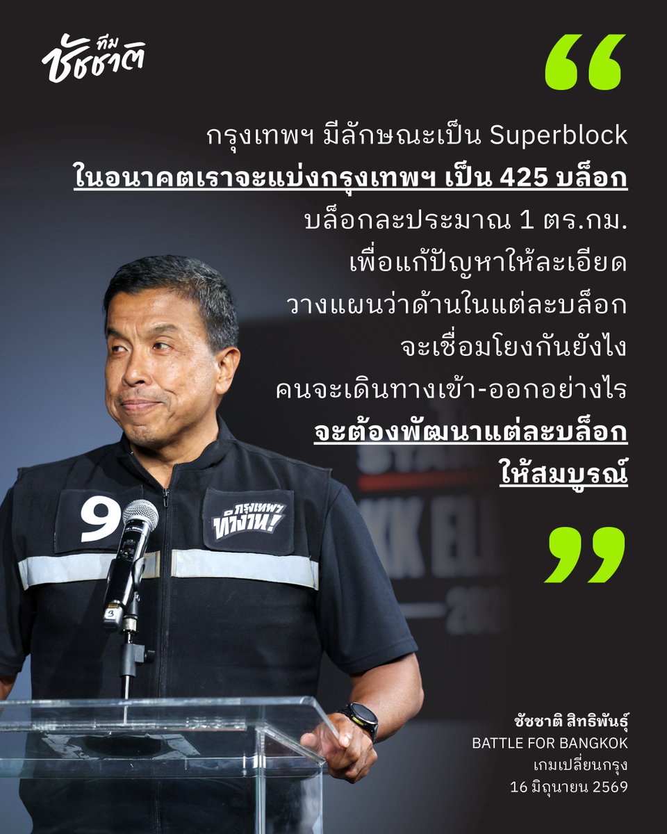 teamchadchart's tweet photo. “กรุงเทพฯ มีลักษณะเป็น Superblock หรือบล็อกขนาดใหญ่ที่ล้อมด้วยถนน ด้านในเป็นเส้นเลือดฝอยที่มีบ้านคนอาศัยอยู่ ปัญหาทั้งหลายเกิดจากการที่บล็อกมันใหญ่มาก คนเข้าสู่เส้นเลือดฝอยได้ลำบาก ซึ่งนี่คือปัญหาภาพใหญ่ เพราะกรุงเทพฯ มีบล็อกอย่างนี้กระจายอยู่ทั่วไป”

#ชัชชาติ #TheStandardDebate https://t.co/FJeb0V9pMk